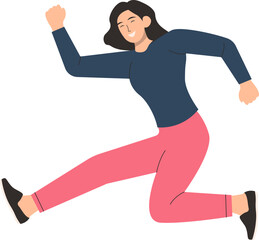 People with Smile Expression. World Smile Day. Flat Cartoon Vector Character