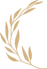 Botanical Wreath and Floral Branch