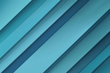 Obraz premium Abstract diagonal teal and blue lines background.