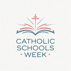 Fototapeta premium Catholic Schools Eduation Week
