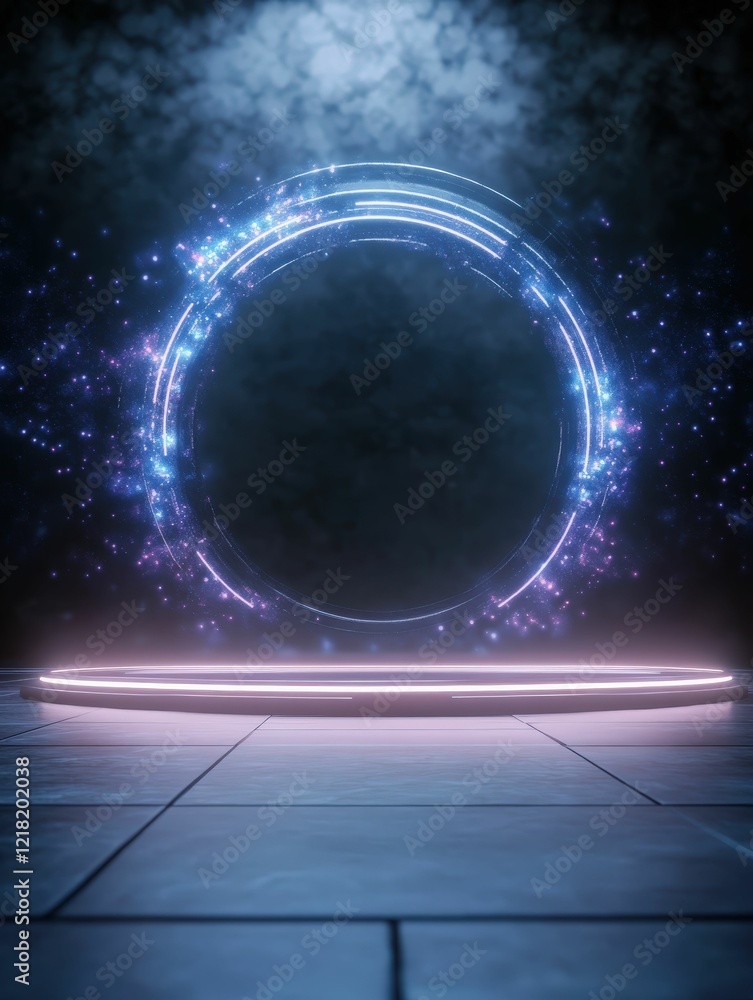 Aufkleber futuristic digital tax audit scene virtual platform visual representation high-tech environment aeri