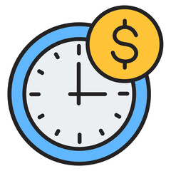 Time Is Money Icon