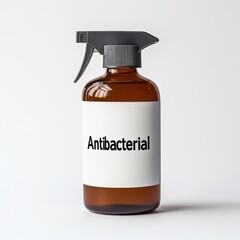 Obraz premium spray bottle labeled Antibacterial