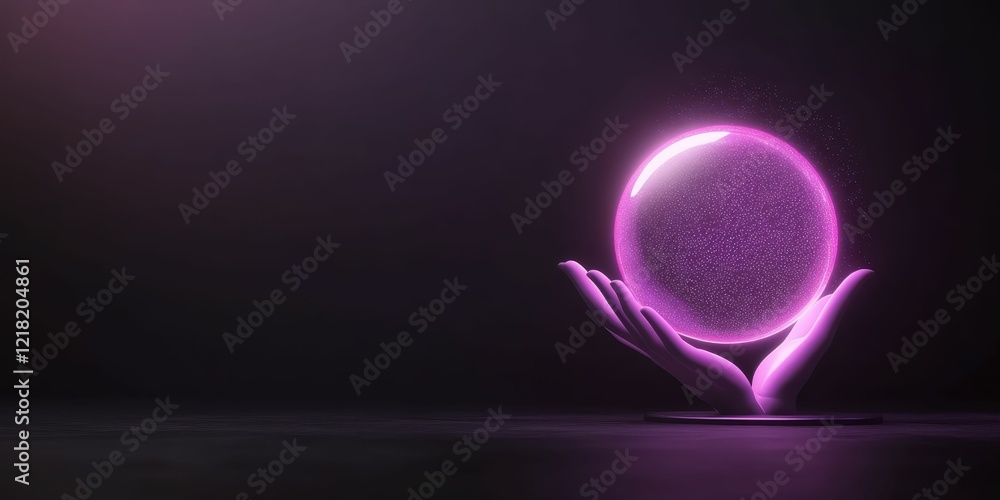 Aufkleber holographic virtual assistant for banking queries futuristic setup digital innovation virtual enviro
