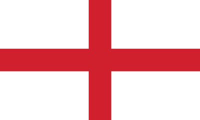 Obraz premium High detailed flag of England. National England flag. Europe. 3D illustration.
