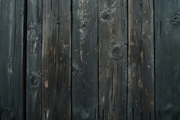 Fototapeta premium Dark, rustic wooden planks background texture.