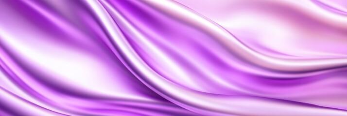 Obraz premium Abstract White Silk Wavy Shapes Futuristic Background - Elegant, flowing, soft, dreamy, and futuristic abstract silk background. Symbolizes luxury, technology, grace, and serenity.
