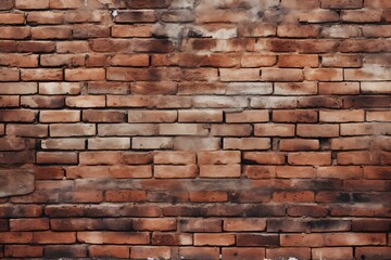 Obraz premium Brown brick wall background. Brick texture