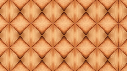 Fototapeta premium Seamless geometric pattern, pastel gradient earth tones. Modern abstract style, soft lighting, diffused shadows, subtle illumination, refined aesthetic