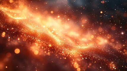 Fototapeta premium Cosmic explosion of stars and light deep space digital artwork celestial environment abstract viewpoint