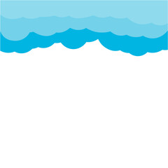 blue sky with clouds