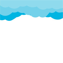 blue sky with clouds