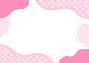 春らしい色のポップでおしゃれなフレーム02