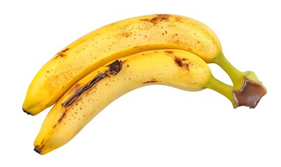 Yellow banana isolated