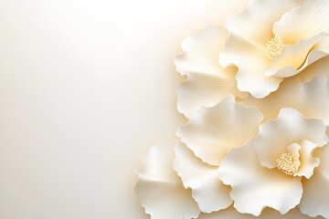 Floral design showcase nature background art environment soft color palette