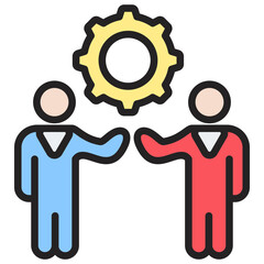 Cooperation Icon