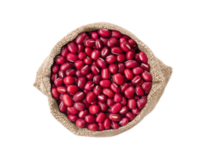 Red bean isolated