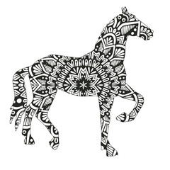 mandala horse