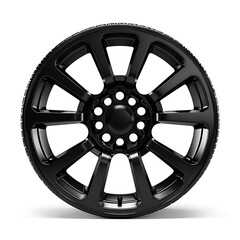 Obraz premium Car wheel discs isolated on white background