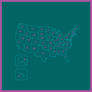 Gorgeous informative map of the Gulf in America