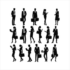 UI Illustration Business People Concept