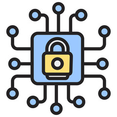 Cyber Security Icon