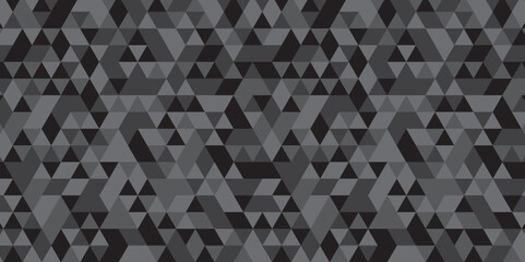 Abstract minimal Geometric origami dark black, gray square cube triangulated random cube low polygon triangle textile abstract corporate creative design.