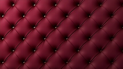 Burgundy Leather Upholstery Texture Background