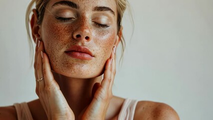 The Woman with Freckles