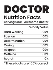 Doctor Nutrition Facts: A Funny, Positive Representation
