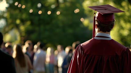 Graduation Ceremony Celebration Academic Achievement College University