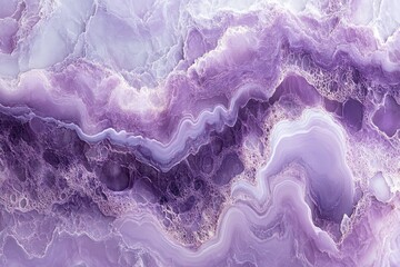 Soft lavender marble with delicate white streaks, creating a serene and calming design with gentle, pastel tones and a refined, elegant finish