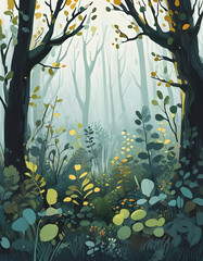 Forest Illustration