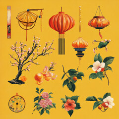 Chinese new year background