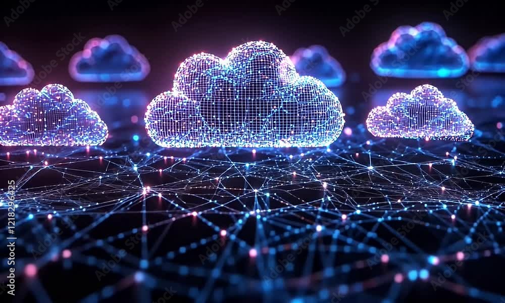 Poster networked cloud computing: abstract digital cloud data centers