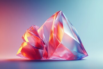 Stylized, low-poly renderings of objects, u