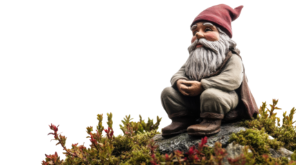 Elf on transparent background