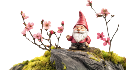 Elf on transparent background