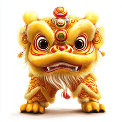 Fototapeta premium Chinese Lion dance