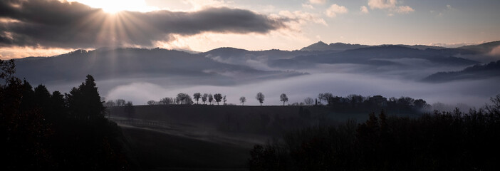 The Trasimeno lake and its view