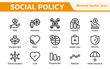Outline icons about ESOP employee stock ownership plan. Contains such icons as company, win-win, scheme and benefits.