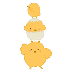 Discover charming baby chick art! Perfect cute cartoon designs for kids, nature themes, and farm-inspired illustrations. Ideal for your creative projects and more
