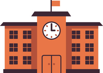 School school illustration