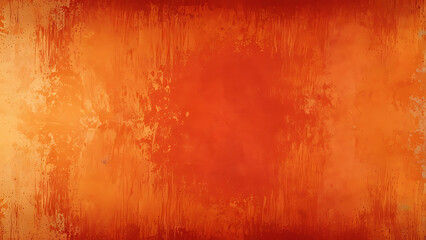 Obraz premium Warm gradient background with a grunge texture in orange and yellow, perfect for text overlay.