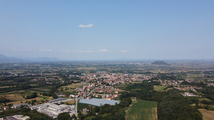 The castle of Bagnolo, Piedmont, Italy