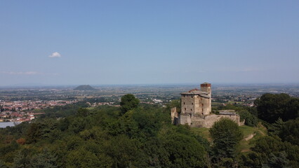Obraz premium The castle of Bagnolo, Piedmont, Italy