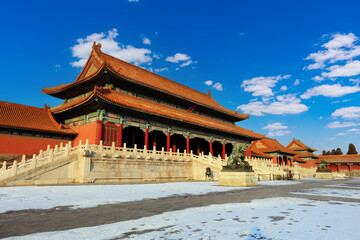 Obraz premium The Forbidden City (Palace Museum) in China