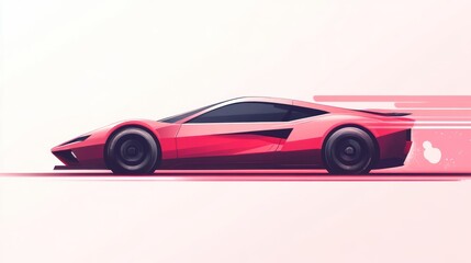 A collection of modern car designs blending minimalism with futuristic aesthetics