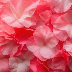 Soft pink and red camellia petals background floral delicate texture romantic mood close-up view