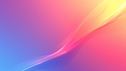 Fototapeta premium A bright gradient background with swirling white lines
